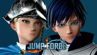 Ingenium MHA amp Charlotte Roselei Black Clover  Jump Force Event Rewards Showcase [upl. by Slaohcin]