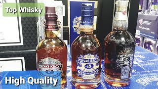 Top Whisky Chivas Regal  Good Quality with Price  Bottle  MAIN STORE 2020 [upl. by Gnuoy]