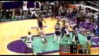 1998 Uconn vs Washington Rip Hamilton Buzzer Beater [upl. by Imij374]