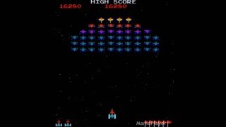 Galaxian 1979 Namco Mame Retro Arcade Games [upl. by Martica15]