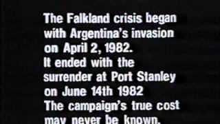 Falklands War 1982 Early BBC Documentary with Live Reporting quotTask Force Southquot 8 of 8 [upl. by Nosae453]