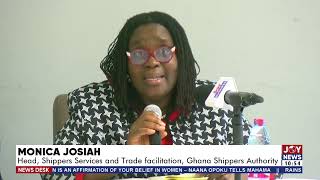 Ghana Shippers Authority criticises high cost incurred by state agencies  News Desk [upl. by Ruprecht]