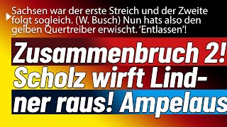 2 Zusammenbruch exakt wie von mir vorhergesagt Scholz wirft Lindner raus Ampelaus [upl. by Ver861]