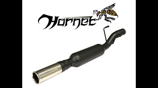 New hornet Exhaust backbox install [upl. by Darrel]