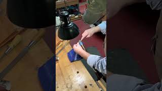 Winchester Mod101Pad Install Pt 1 custom woodworking gunsmith [upl. by Nylicaj]