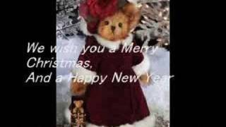 Christmas Songs  We Wish You a Merry Christmas Lyrics [upl. by Zelig]