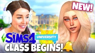 NEW The Sims 4 DISCOVER UNIVERSITY 👩🏼‍🎓 1 [upl. by Attela]