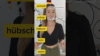 🇩🇪Adjektive im Komparativ und Superlativ deutsch deutschlernen lernedeutsch learngerman [upl. by Lucie821]