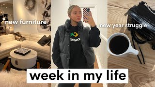 WEEKLY VLOG struggling in the new year VERY honest chats redecorating my house amp new dallas favs [upl. by Sherwin46]