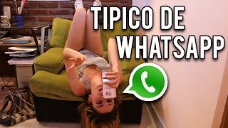 TIPICO DE LAS CONVERSACIONES DE WHATSAPP  Lyna Vlogs [upl. by Cassella]