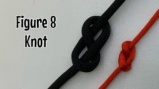 How to tie a figure 8 knot  infinity knot ♾️ [upl. by Fridell]