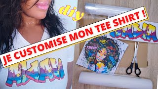 Je Customise mon Tee Shirt avec un Fer a Repasser [upl. by Sachi553]