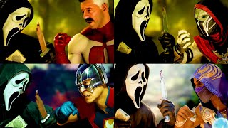 Mortal Kombat 1  All Ghostface Interactions UPDATED [upl. by Yeo232]