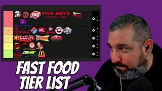 FAST FOOD TIER LIST [upl. by Ronalda]