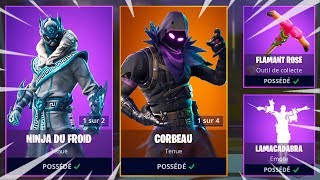 BOUTIQUE DU 05 JANVIER 2019 FORTNITE ITEM SHOP 05012019 [upl. by Anawik182]