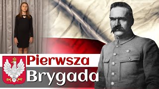 Pierwsza Brygada  Lena Sobczyk  Polskie piosenki patriotyczne  podkład Jangok [upl. by Yejus]