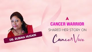 Dr Rubina Husain on CancerVive  BANCAT [upl. by Atilehs]