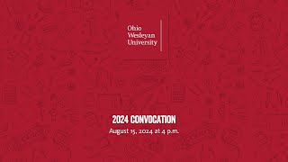 August 15 2024 2024 Convocation [upl. by Castra]