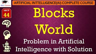 L44 Blocks World Problem in Artificial Intelligence with Solution  AI Lectures in Hindi [upl. by Tedmann111]