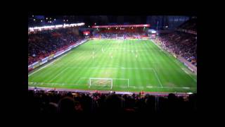 Charlton fans Celebrate vs Colchester [upl. by Warring]