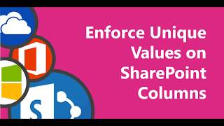 Microsoft365 Day 234 Enforce Unique Values for Metadata in SharePoint [upl. by Tremaine]