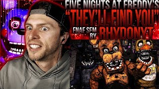 Vapor Reacts 448  FNAF SFM FNAF SONG ANIMATION quotTheyll Find Youquot by rhydonYT REACTION [upl. by Arriek]