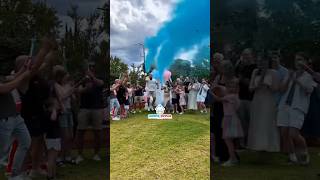 🙈WILD Boaster Gender Reveal babygenderreveal genderreveal babyparty fyp genderrevealideas [upl. by Rephotsirhc]