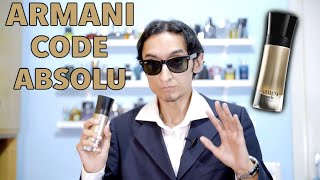 ARMANI CODE ABSOLU Reseña Español [upl. by Licko]