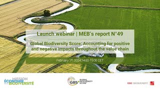 GBS  New publication on the Global Biodiversity Score GBS – Feb 2024 [upl. by Flemming247]