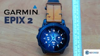 How big is the Garmin Epix 2 [upl. by Ahsaela]