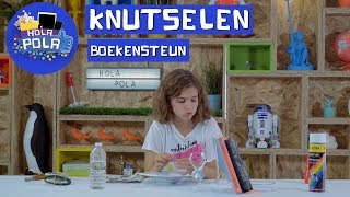 Knutselen  Boekensteun Jara  Hola Pola [upl. by Eirelam551]