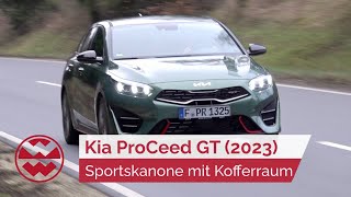 Kia ProCeed GT 2023 Sportlich mit Kofferraum  World in Motion  Welt der Wunder [upl. by Fortunna795]