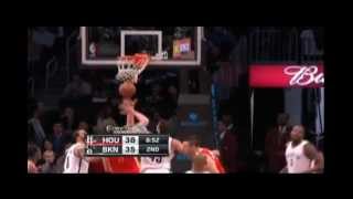 Donatas Motiejunas fakes out Kris Humphries [upl. by Anwahs]