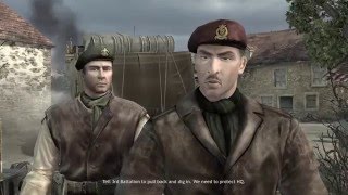 Company of Heroes  24  Liberation of Caen Authie Boudicas Boys  Noncommentary [upl. by Adnoek]