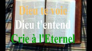 elohim Dieu te voie Dieu t entends [upl. by Corwin]