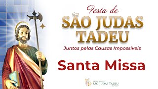 Santa Missa • 07h • 28 de outubro de 2024 • Ao Vivo [upl. by Lesirg993]