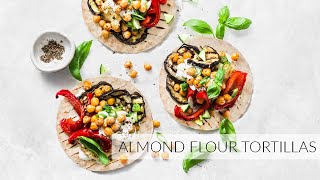 ALMOND FLOUR TORTILLAS  LowCarb Keto Tortillas [upl. by Noira]