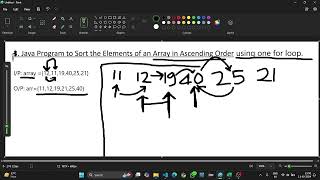 Sort Array element Using one for loop in Java 2024  Expert Coding [upl. by Neukam267]