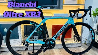 ROAD  Bianchi Oltre XR3 2022 Disc R7070  Fulcrum Racing DB 818 Italia 🇮🇹 [upl. by Ayatnwahs381]