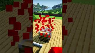 Build a sofa in minecraft🛋️😱minecraft shorts [upl. by Kcirrej]