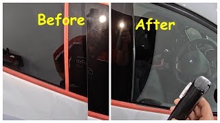 How To Polish Car Door Pillars amp Piano black plastic car trims [upl. by Windy]