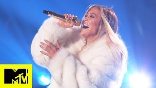 Jennifer Lopez Performs quotDineroquot quotI’m Realquot And More  MTV VMAs  Live Performance [upl. by Rabush]