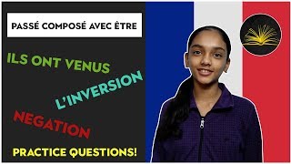 Learn French  Passé composé avec être [upl. by Zerk]