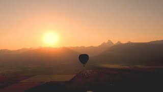 Elevated Ballooning  Hot air ballooning in the Teton Valley [upl. by Soisanahta670]