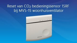 Reset van CO2 bedieningssensor 15RF [upl. by Coucher]