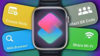 How To Actually Use Shortcuts On Apple Watch [upl. by Nwavahs510]