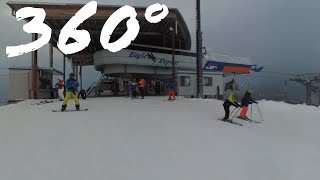 360° MeiringenHasliberg Alpen Tower Skilift Tschuggi [upl. by Odirfliw554]