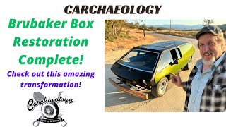 Carchaeology The epic Brubaker Box Rescue and Restoration comes to a close What a transformation [upl. by Yblocaj]