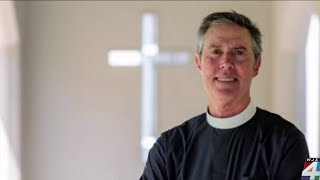 St Augustine priest recovering after random stabbing attack while having coffee [upl. by Koehler496]