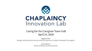 Caring for the Caregiver Town Hall April 14 2020 [upl. by Leunam]